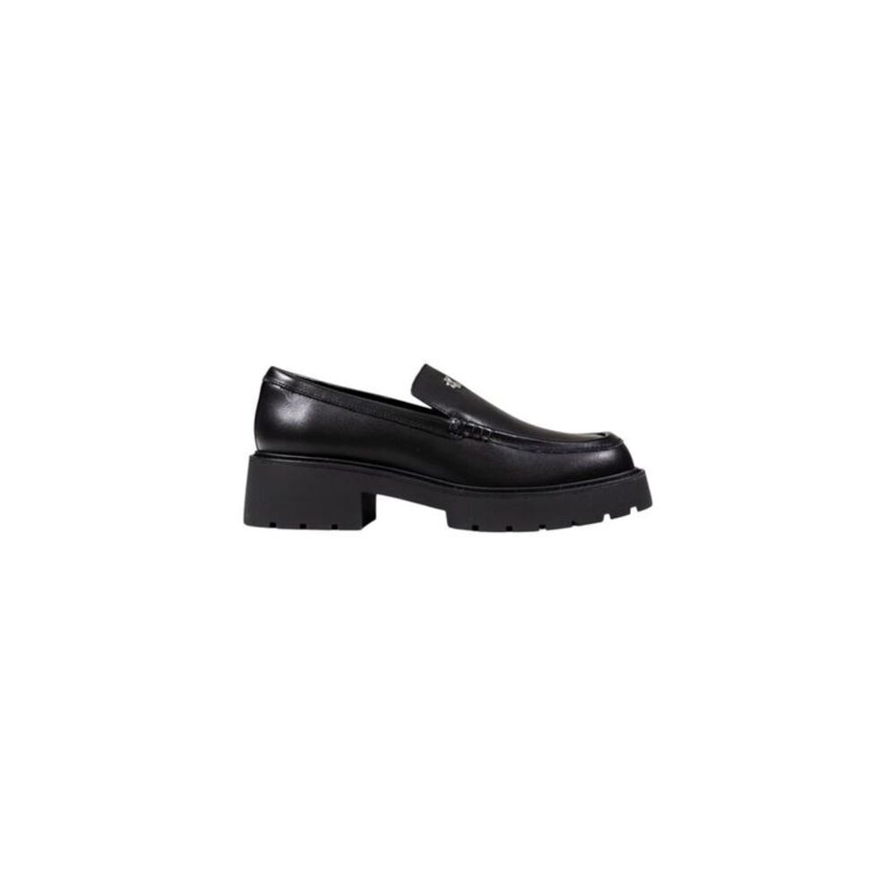 Calvin Klein Jeans Black Leather High Heel Women's Pumps